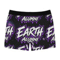 Earth Alumni Graphic Boxer Briefs — Space Galaxy Purple Streetwear