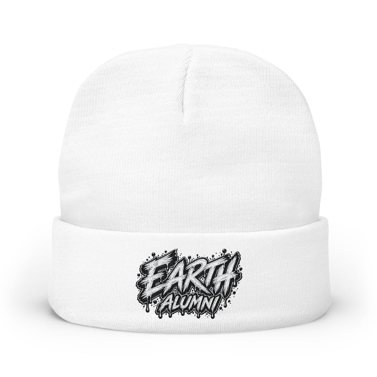 Earth Alumni Beanie | Embroidered Knit Beanie