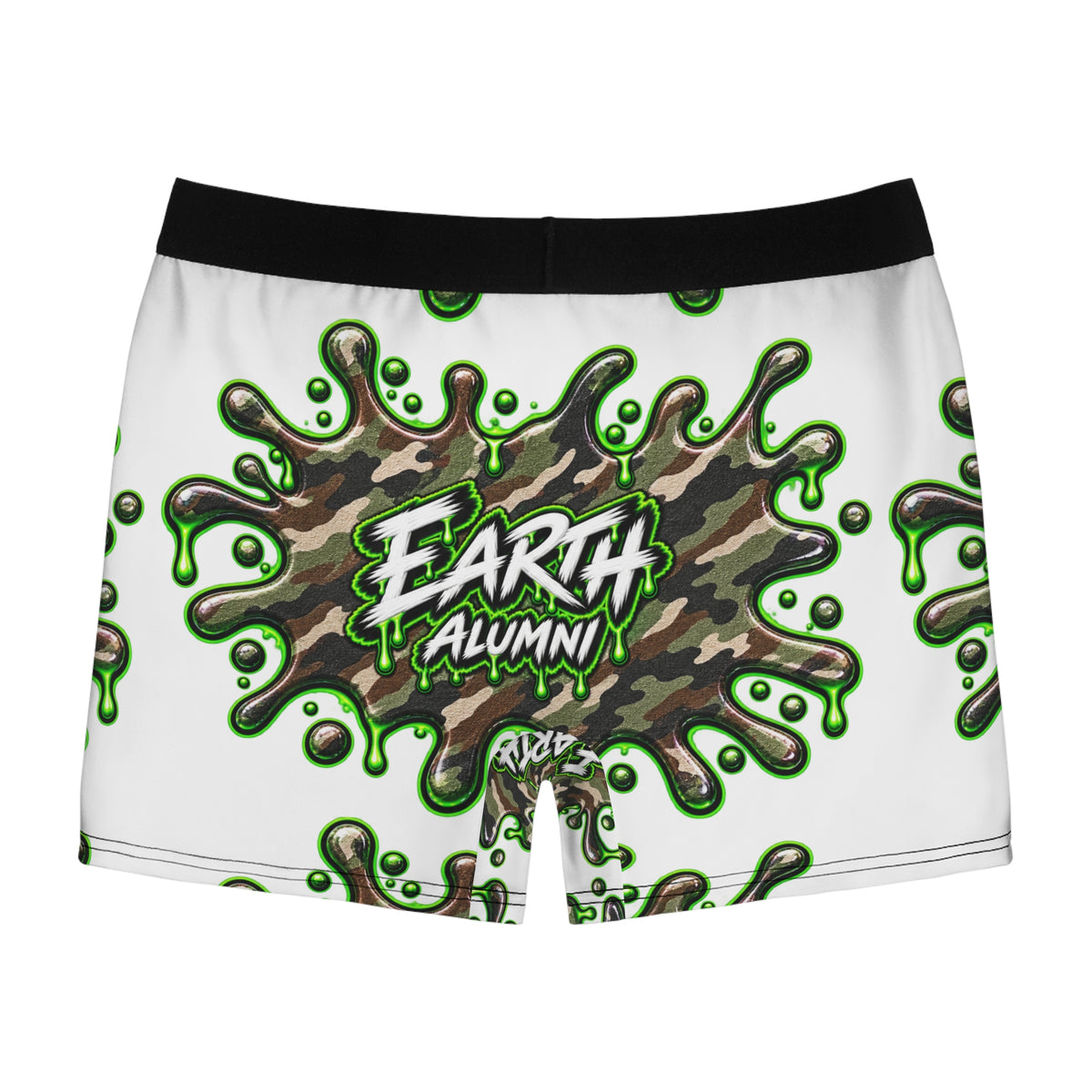 Earth Alumni Camo Splash Boxer Briefs — Men's All-Over Print