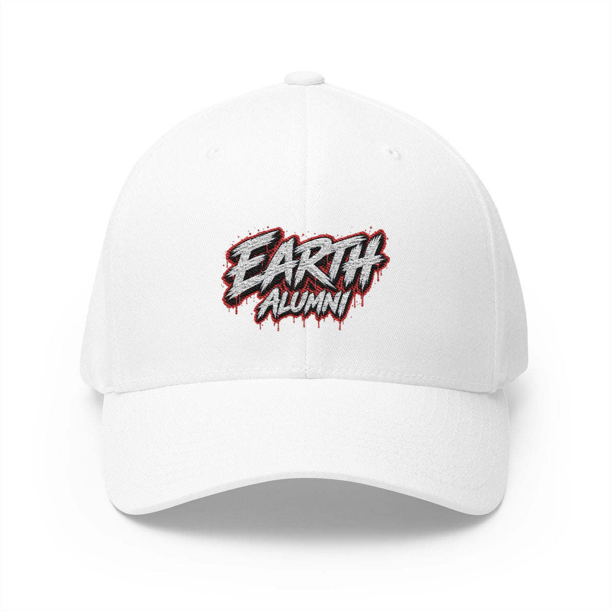 Earth Alumni (Red) Embroidered Baseball Cap