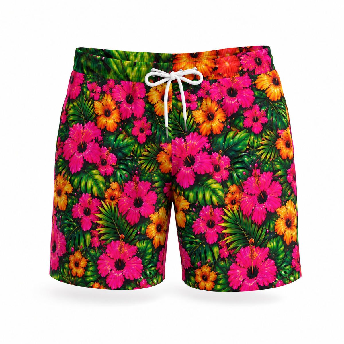 Alumni Tropical Hibiscus Swim Shorts