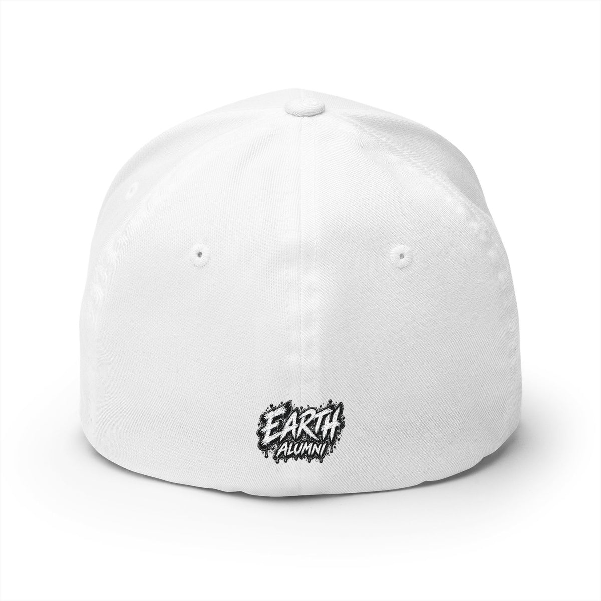 Embroidered 'EARTH' Graffiti Cap — Structured Closed-Back Baseball Hat