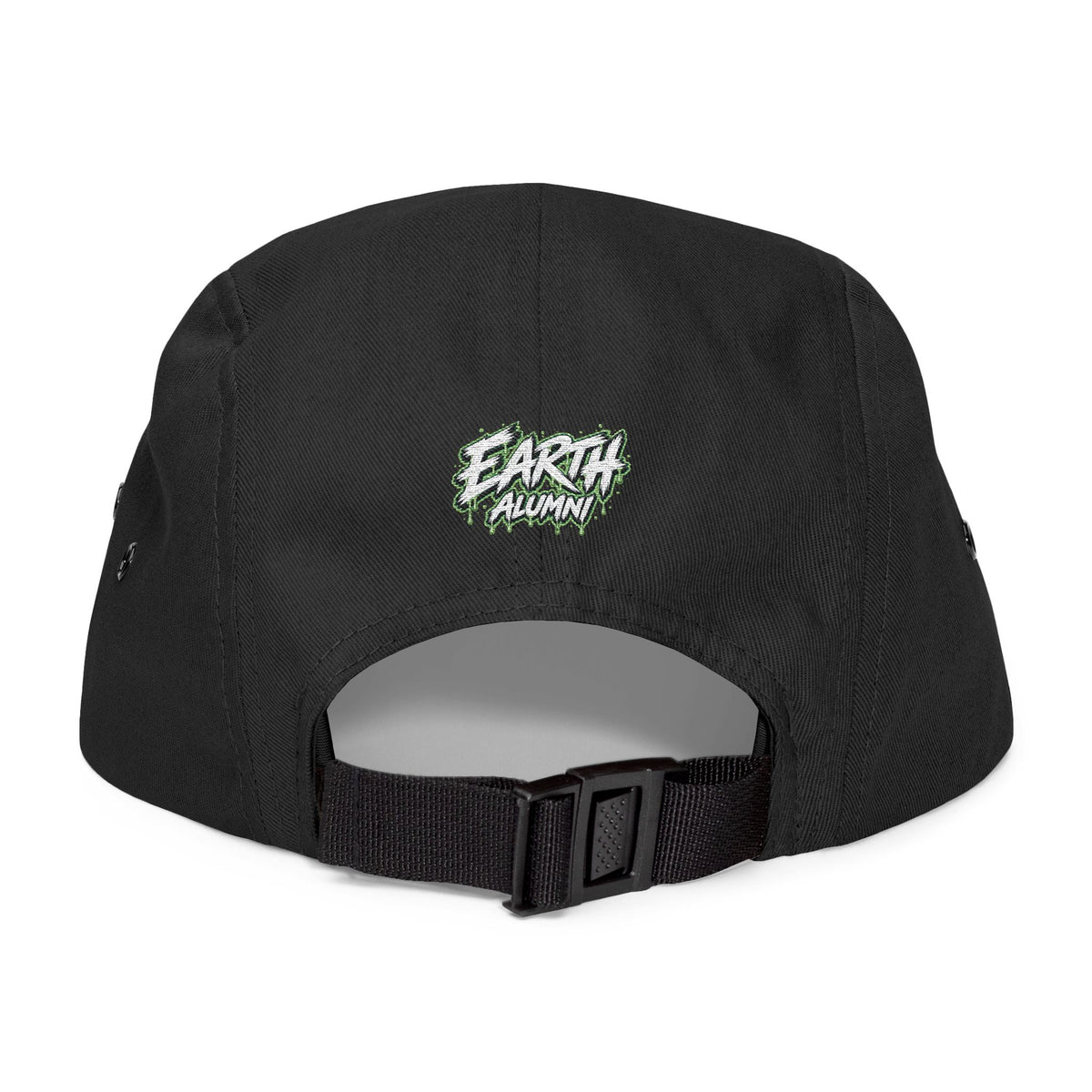 Embroidered 5-Panel Cap — 'EA' Earth Vibes Streetwear Cap