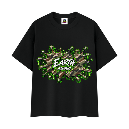 Alumni (camo) Unisex Heavyweight Boxy T-Shirt
