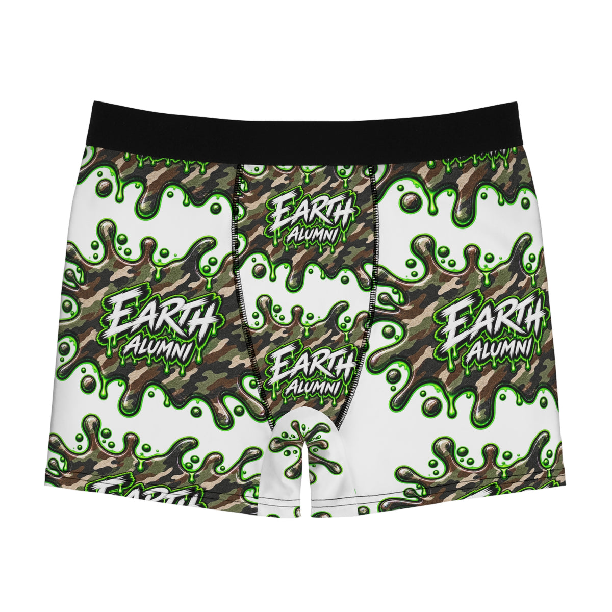 Earth Alumni Camo Splash Boxer Briefs — Men's All-Over Print