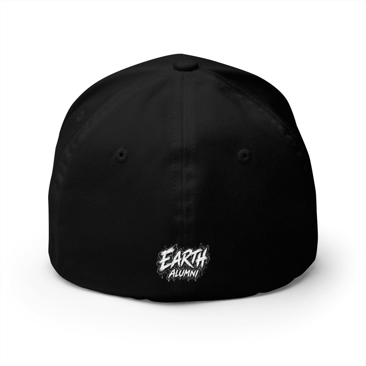 Embroidered 'EARTH' Graffiti Cap — Structured Closed-Back Baseball Hat
