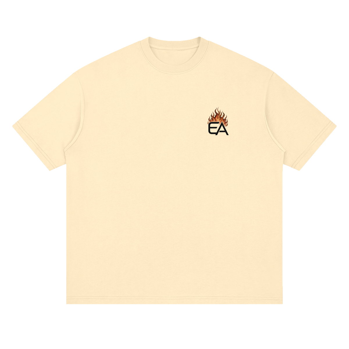 Signature Alumni Streetwear Loose Drop Shoulder T-Shirt