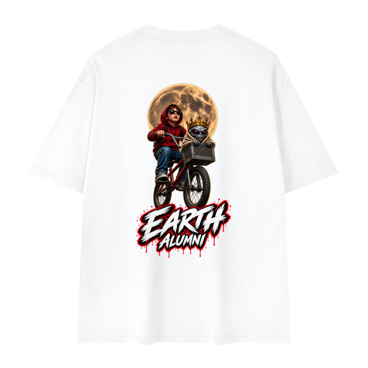 EA phone home Loose Drop Shoulder T-Shirt