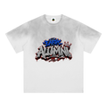 Alumni men’s/women’s graffiti Sunfade Edge Gradient T-Shirt