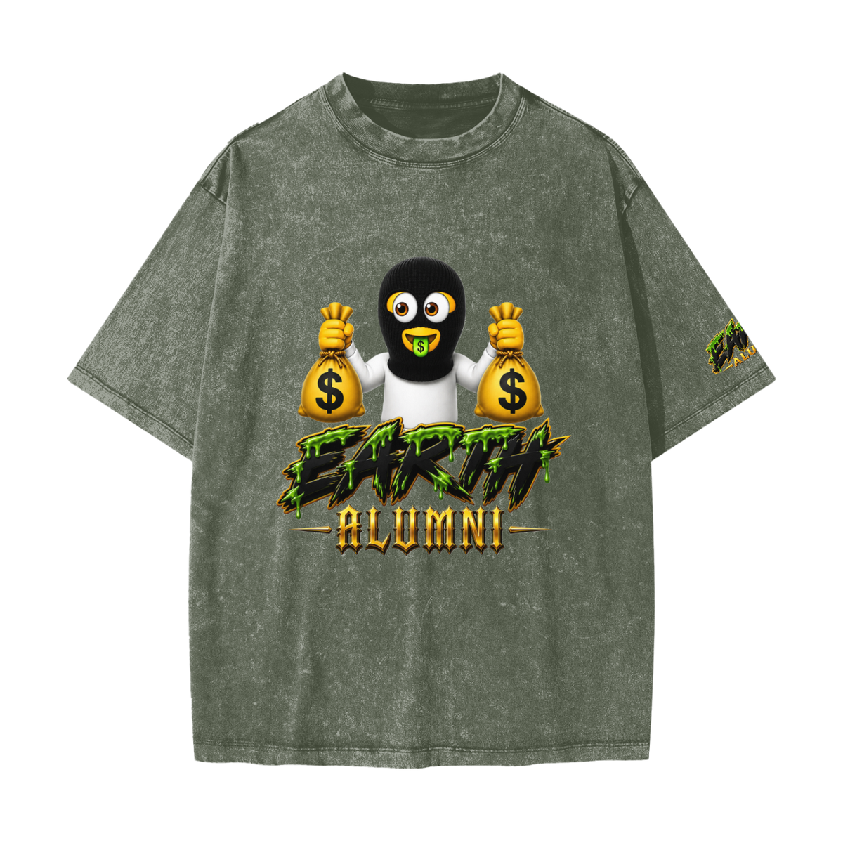 Alumni Heavyweight Snow Washed T-Shirt