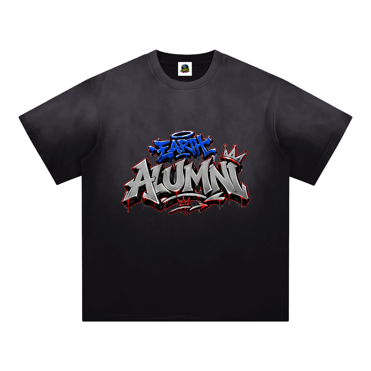 Alumni men’s/women’s graffiti Sunfade Edge Gradient T-Shirt