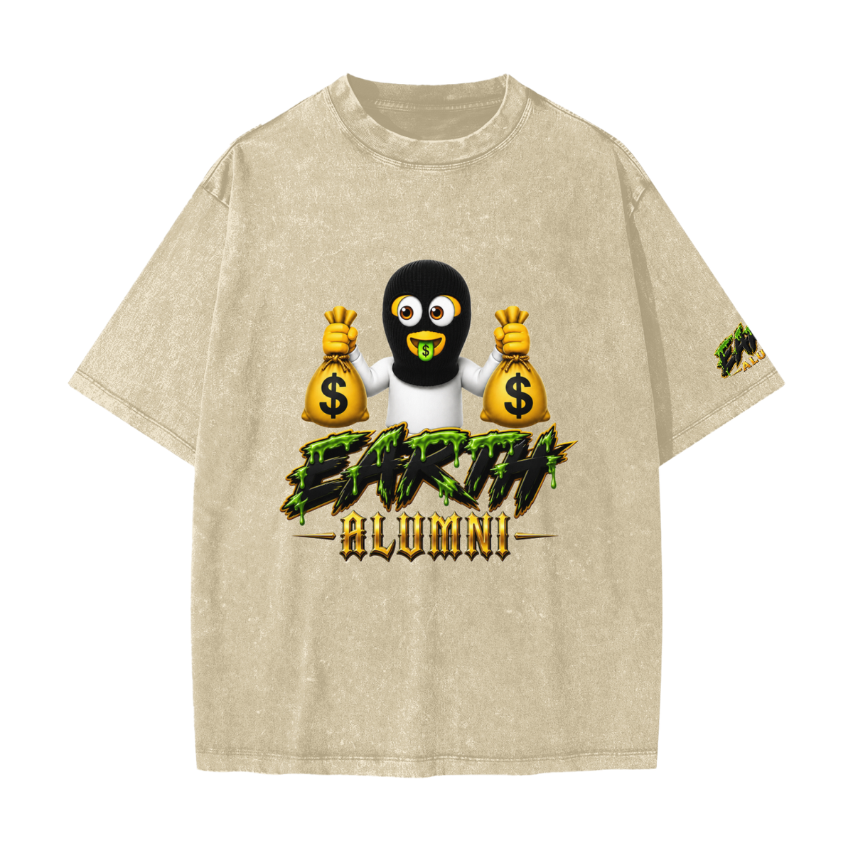 Alumni Heavyweight Snow Washed T-Shirt