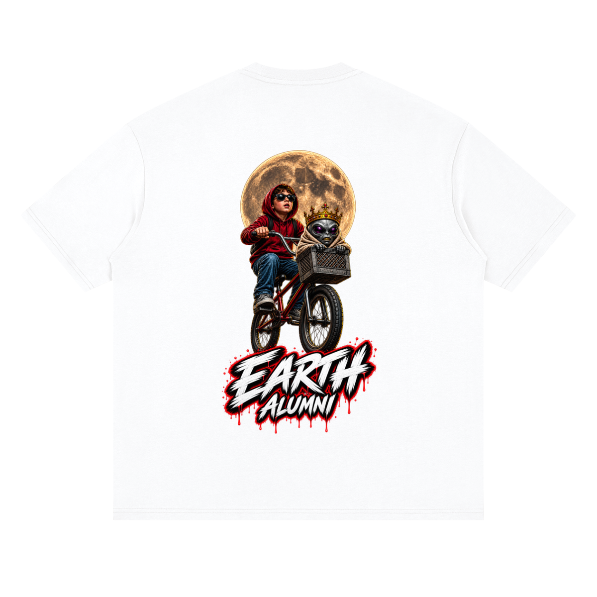 EA phone home Loose Drop Shoulder T-Shirt
