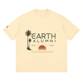 Signature Alumni Streetwear Loose Drop Shoulder T-Shirt